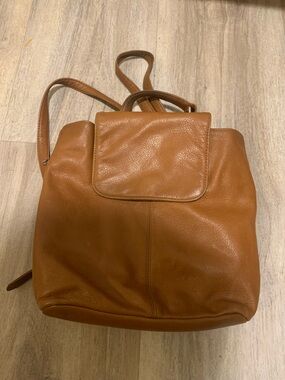 Valerie Stevens Chocolate Brown Handbag Interior with Silver Logo Plate